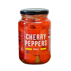 Carara Red Cherry Peppers Whole 400g