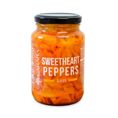 Carara Sweetheart Peppers Sliced 430g