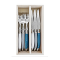 Andre Verdier 12 Piece Knives & Forks Set -  Azure