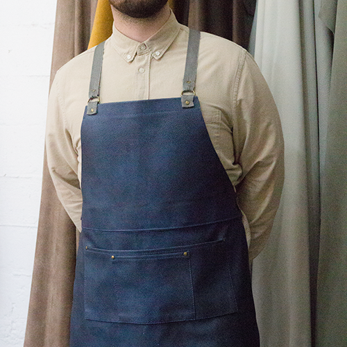 El Toro Full Body Microfibre Supaletha Apron - Navy