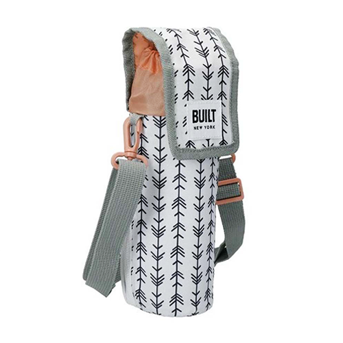 BUILT Insulated Bottle Bag with Shoulder Strap - Wonderlust