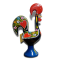 Portuguese Rooster of Barcelos Good Luck Figurine - Black | 35cm