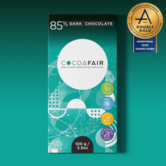 Cocoafair 85% Dark Chocolate Slab 100g