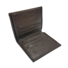 El Toro Dax Folded Leather Wallet -  Black