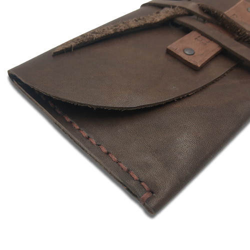 HMB Joe "Notes-In" Leather Money Sleeve (Brown)