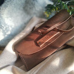 HMB Joe Genuine Leather Pouch (Brown)