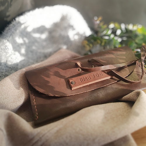 HMB Joe Genuine Leather Pouch (Brown)