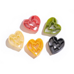 L'Antica Madia Semolina Pasta - Cuori Hearts Multicolored 500g