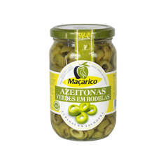 Macarico Green Ripe Olives Sliced 165g - Portugal