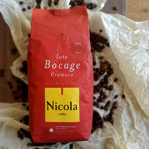 Nicola Bocage Cremoso Coffee Beans 1kg (Portugal)