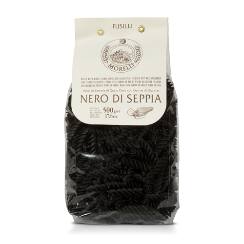Pasta Morelli - Fussili Nero di Seppia 500g (Squid ink)