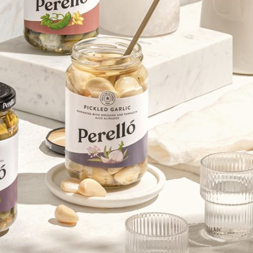 Perello Pickled Garlic 345g