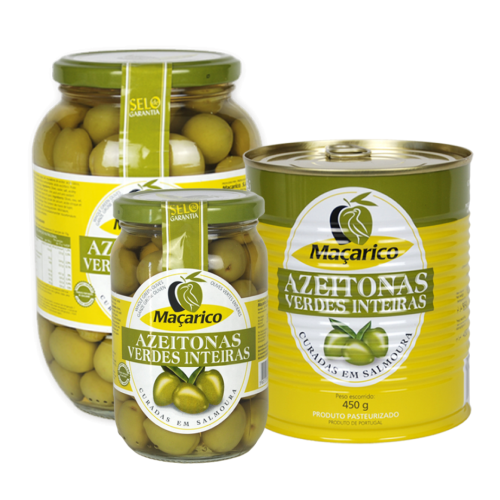Macarico Whole Green Olives