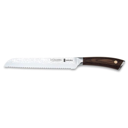 3C Sakura Forged Bread Knife 19cm 7.5''