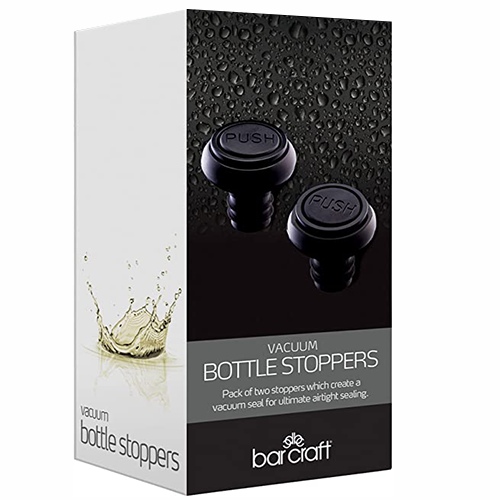 Barcraft Vacuum Wine Stoppers (2 units)