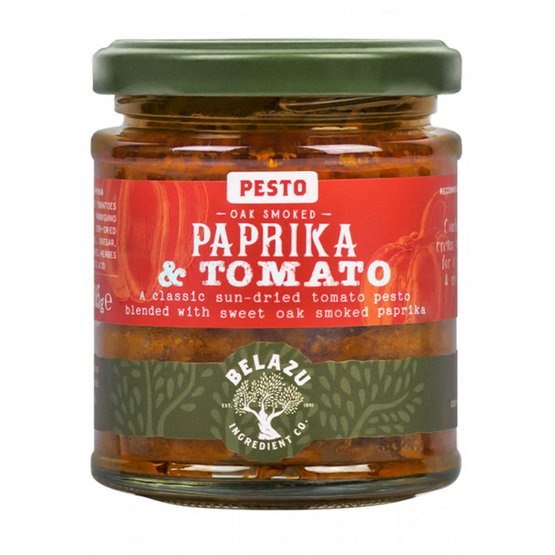 Belazu Oak Smoked Paprika & Tomato Pesto 165g