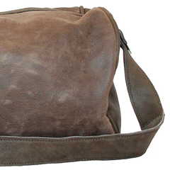 El Toro Barrel Leather Duffle Bag