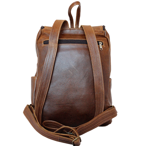 El Toro Classic Leather Backpack