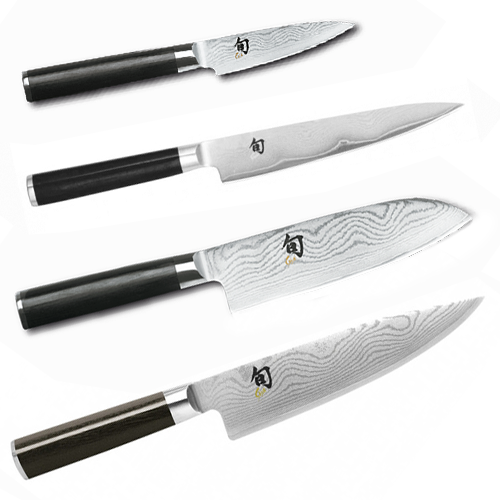 KAI Shun Damascus Steel Knives