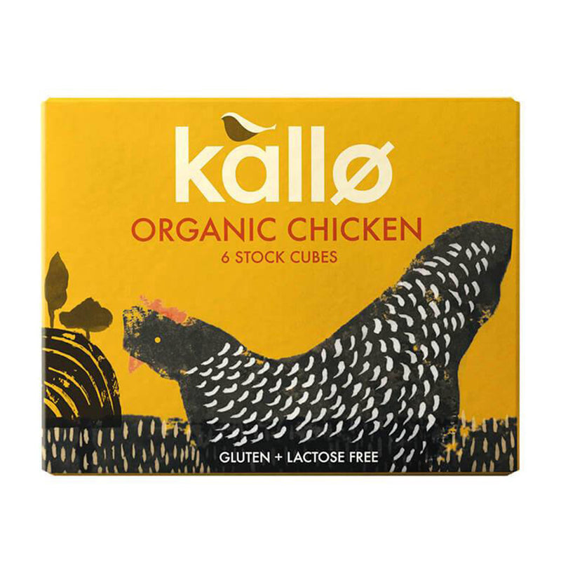 Kallo Organic Chicken Stock Cubes (6)