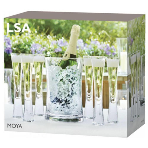 LSA Moya 7-Piece Champagne Serving Set