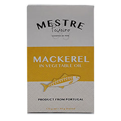 Mestre Mackerel in Vegetable Oil