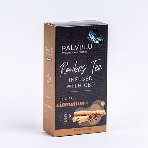 Palvblu Rooibos CBD Infused Tea - Cinnamon (10 pk)