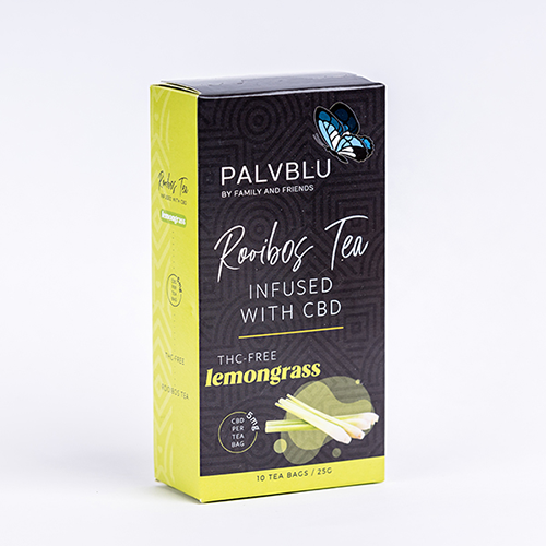 Palvblu Rooibos CBD Infused Tea - Lemongrass (10 pk)