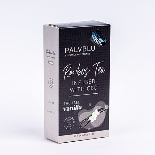 Palvblu Rooibos CBD Infused Tea - Vanilla (10 pk)