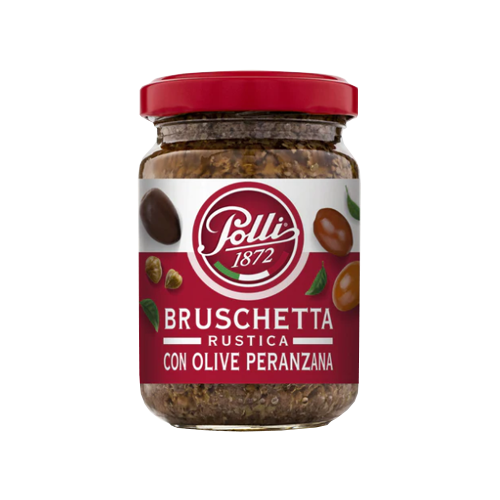 Polli Bruschetta Topping With Olives 140g