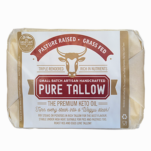Pure Tallow from grass-fed pasture-reared cows