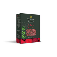 Vegano Pasta 500g - Beetroot