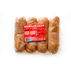 We Love Low Carb Hotdog Rolls 4 Pack 200g
