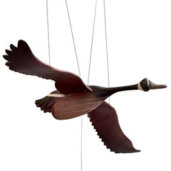 Hand-carved Canadian Goose Wooden Mobile